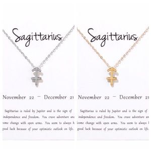 Sagittarius ♐️ Zodiac Sign Necklace